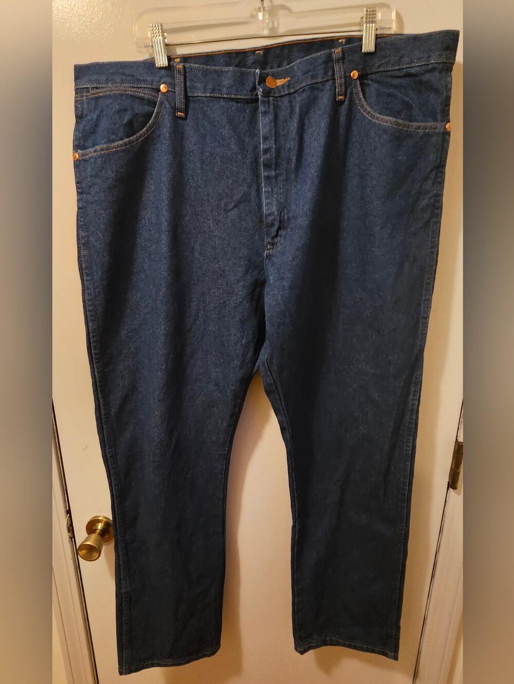 Wrangler Cowboy Cut Jeans Mens Sz 40x30 Blue 13MWZ Original Fit Straight Leg NWT